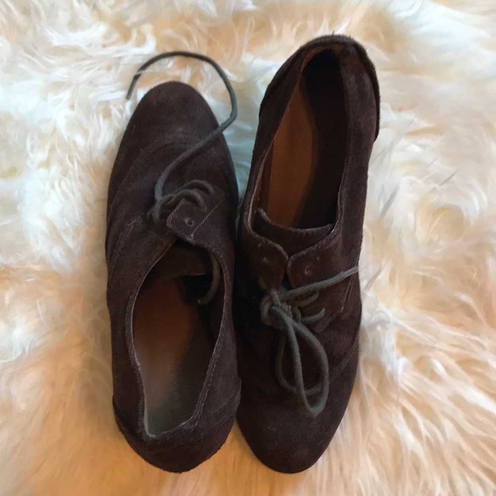 Lace up booties